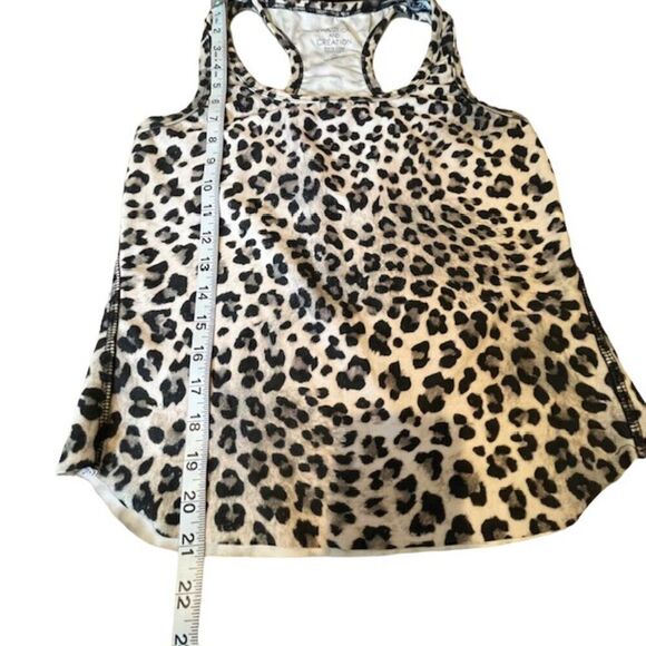 Evolution and Creation Women's Racerback Tank Leopard Print Size Small - Picture 8 of 9